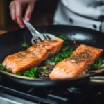 How to properly pan fry salmon?