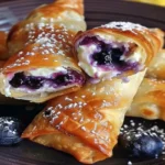 Blueberry Cheesecake Rolls