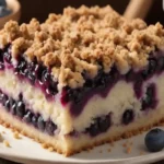 Blueberry Crumble Cheesecake