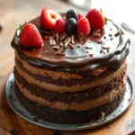 How long is chocolate mousse cake good for